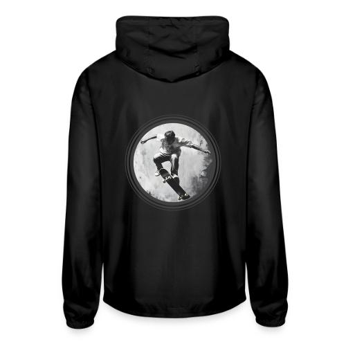 Skateboarding Vibes Only - Unisex Lightweight Windbreaker Jacket