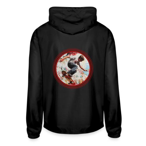 Skateboarding is Life - Unisex Lightweight Windbreaker Jacket