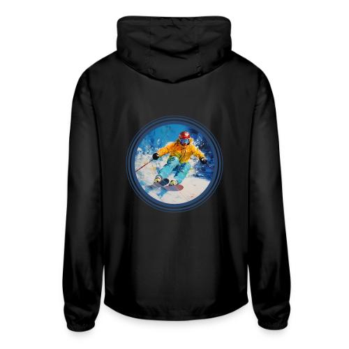 Born for Skiing - Unisex Lightweight Windbreaker Jacket