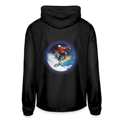 Snowboarding Rush - Unisex Lightweight Windbreaker Jacket