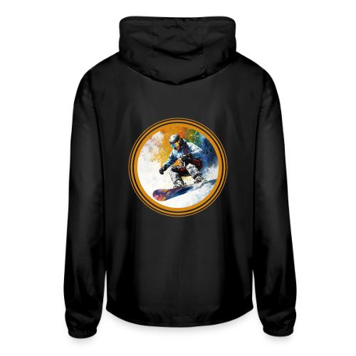 Snowboarding Dreams - Unisex Lightweight Windbreaker Jacket