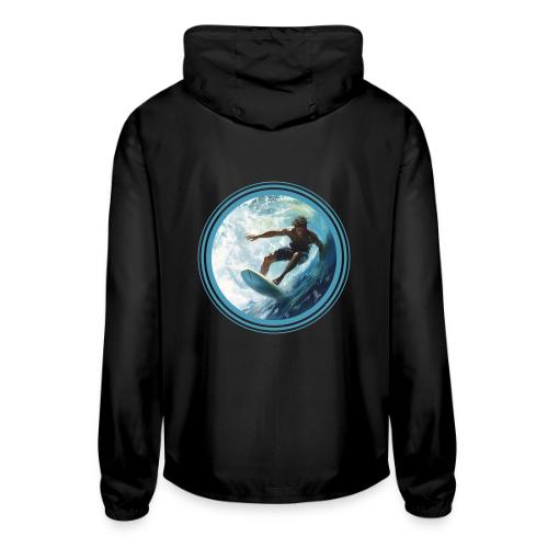 Surfing Freedom - Unisex Lightweight Windbreaker Jacket