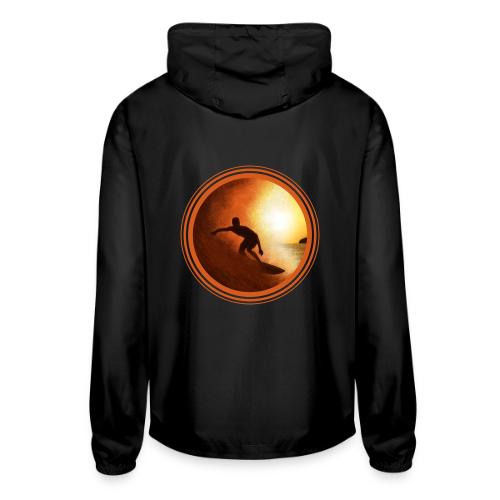 Surfing Vibes - Unisex Lightweight Windbreaker Jacket