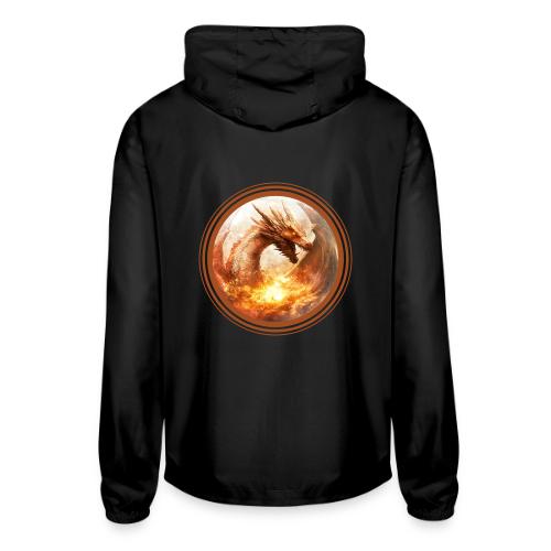 Dragon's Wrath - Unisex Lightweight Windbreaker Jacket