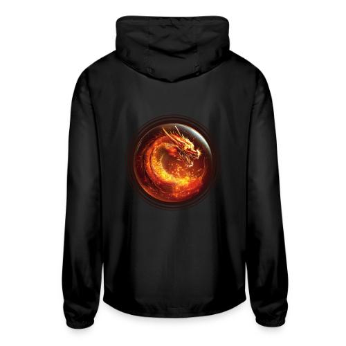 Shadow Dragon Rise - Unisex Lightweight Windbreaker Jacket