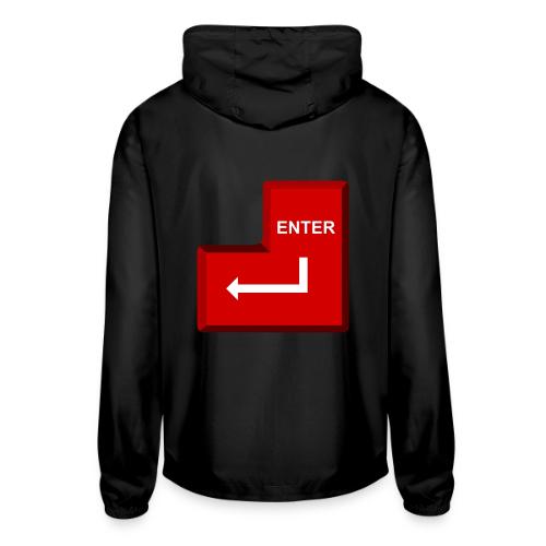 Just Press Enter - Unisex Lightweight Windbreaker Jacket
