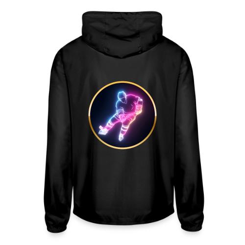 Hockey: Neon Ice Striker - Unisex Lightweight Windbreaker Jacket