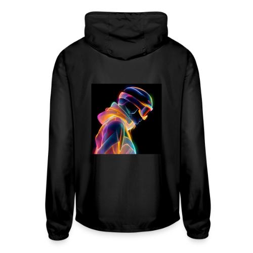 Snowboarding: Neon Gravity Ride - Unisex Lightweight Windbreaker Jacket