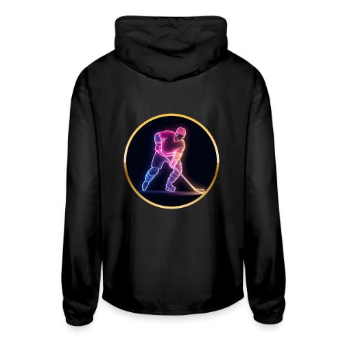 Hockey: Neon Ice Rush - Unisex Lightweight Windbreaker Jacket