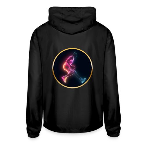 Basketball: Golden Court Glow - Unisex Lightweight Windbreaker Jacket