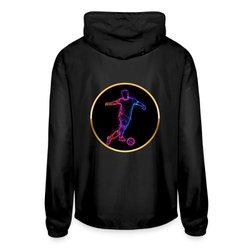 Neon Soccer Flow - Unisex Lightweight Windbreaker Jacket