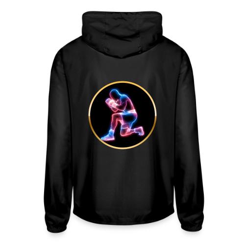 Neon Boxing Focus - Unisex Lightweight Windbreaker Jacket