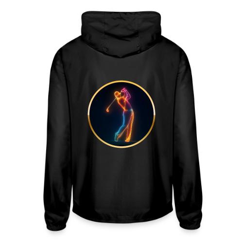 Neon Golf Motion - Unisex Lightweight Windbreaker Jacket