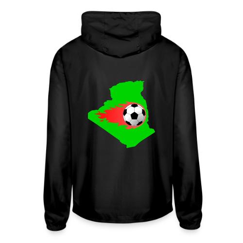 Algerian Football Fire - Unisex Lightweight Windbreaker Jacket