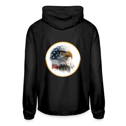 USA: Patriot Wing Emblem - Unisex Lightweight Windbreaker Jacket