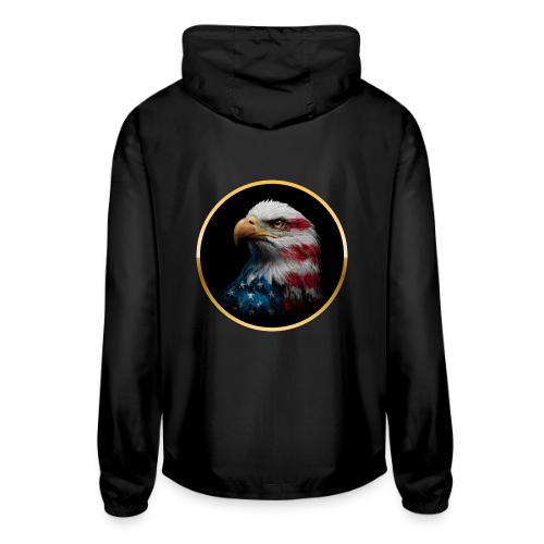 USA: Liberty Emblem - Unisex Lightweight Windbreaker Jacket