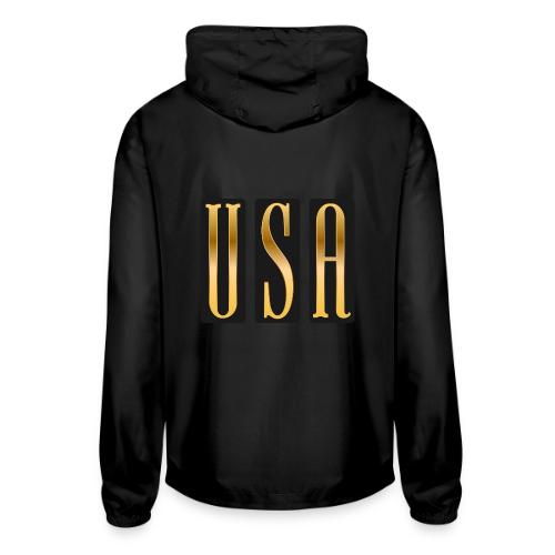 USA Gold Monolith - Unisex Lightweight Windbreaker Jacket