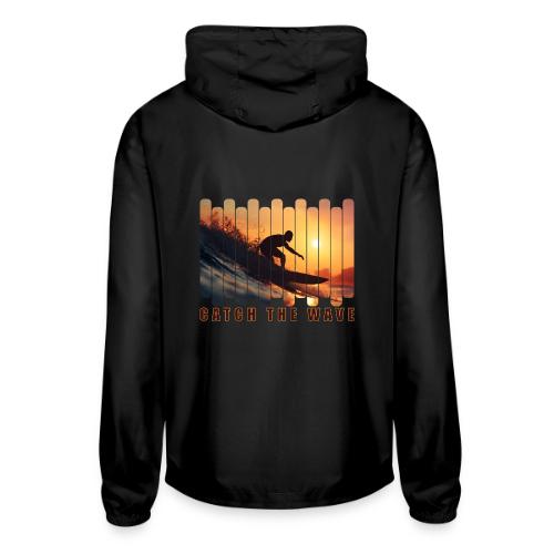 Surfing: Catch the Wave - Unisex Lightweight Windbreaker Jacket