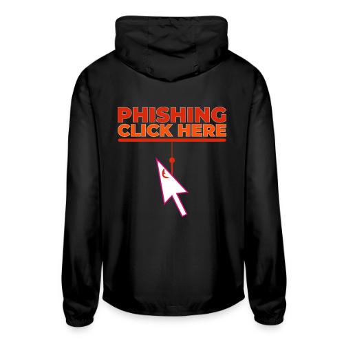 Phishing: Hooked by Deception - Unisex Lightweight Windbreaker Jacket