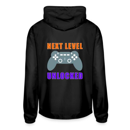 Next Level Unlocked Gamer Design - Unisex Lightweight Windbreaker Jacket