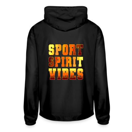 Sport Spirit Vibes Gradient - Unisex Lightweight Windbreaker Jacket