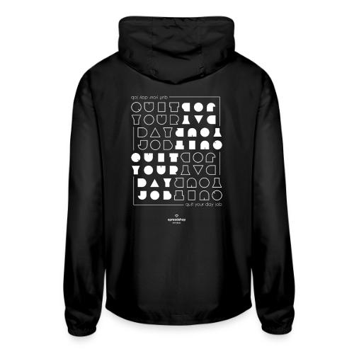 Quit upside white - Unisex Lightweight Windbreaker Jacket