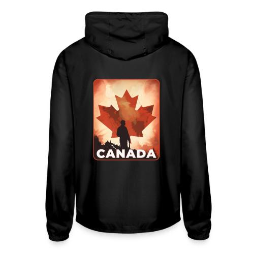 Canada Stands Tall - Unisex Lightweight Windbreaker Jacket