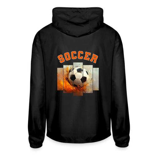 Soccer Iconic Touch - Unisex Lightweight Windbreaker Jacket