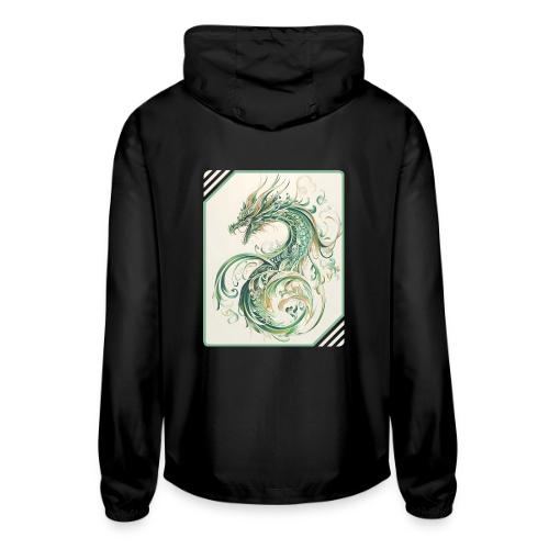 Brush of the Dragon - Unisex Lightweight Windbreaker Jacket