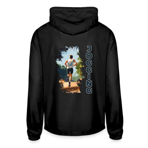 Jogging Vibes - Unisex Lightweight Windbreaker Jacket