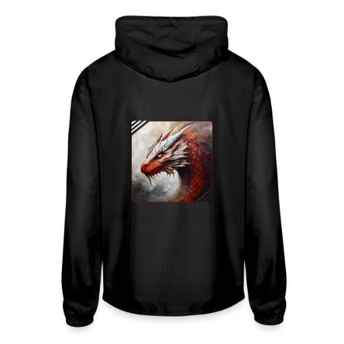 Mystic Dragon Realm - Unisex Lightweight Windbreaker Jacket