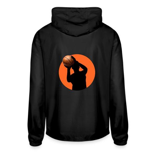 Basketball: Focused Precision - Unisex Lightweight Windbreaker Jacket