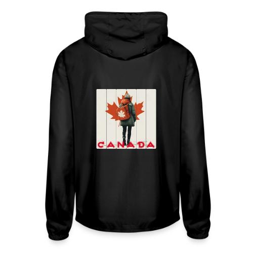 Canada: Proud Canadian Woman - Unisex Lightweight Windbreaker Jacket