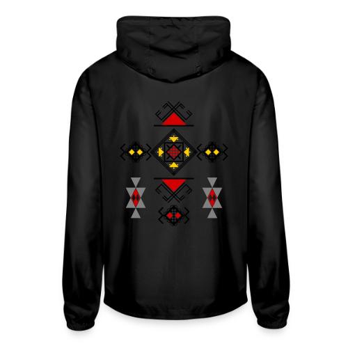 Amazigh Symbols - Unisex Lightweight Windbreaker Jacket