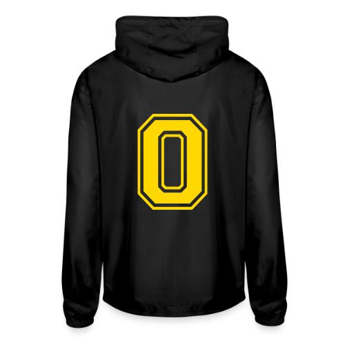 Letter O – Capital Athletic Alphabet Monogram - Unisex Lightweight Windbreaker Jacket