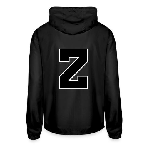 Varsity Letter Z Athletic Font Design - Unisex Lightweight Windbreaker Jacket