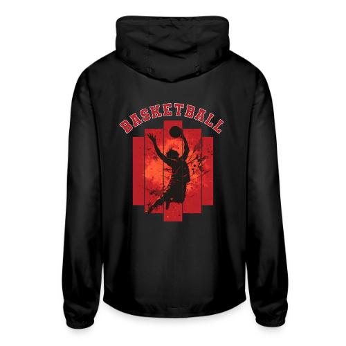 Basketball Mode On - Unisex Lightweight Windbreaker Jacket