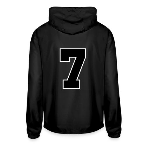 Varsity Number 7 Athletic Look - Unisex Lightweight Windbreaker Jacket