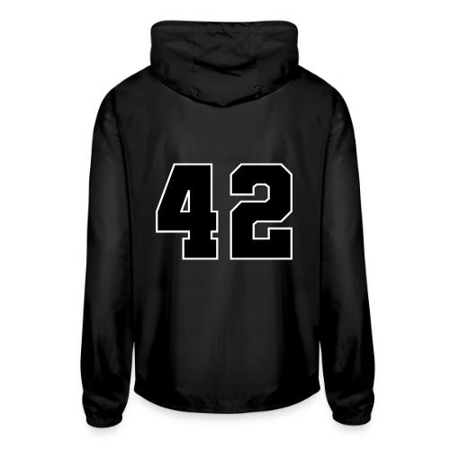 Varsity Number 42 Sports Style - Unisex Lightweight Windbreaker Jacket