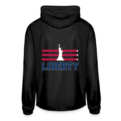 USA: Stars of Liberty - Unisex Lightweight Windbreaker Jacket