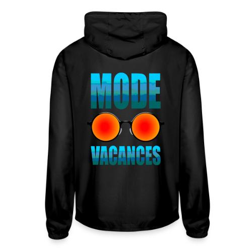 Vacation Mode Enabled - Unisex Lightweight Windbreaker Jacket