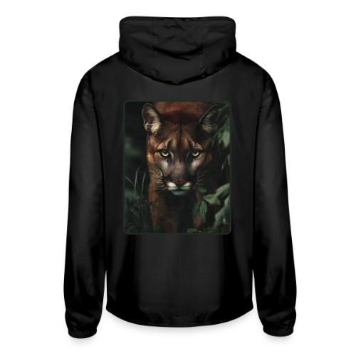 Cougar Jungle Predator Design - Unisex Lightweight Windbreaker Jacket