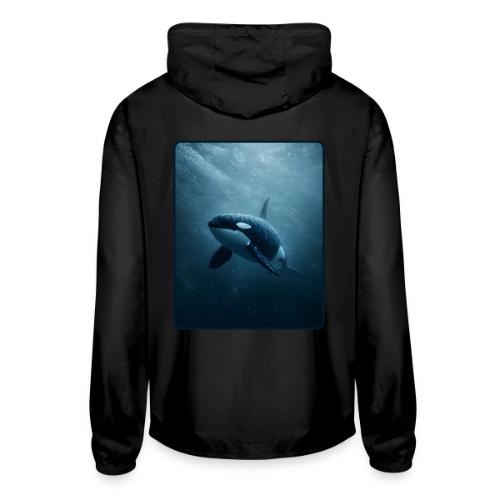 Orca Ocean Wildlife Design - Unisex Lightweight Windbreaker Jacket