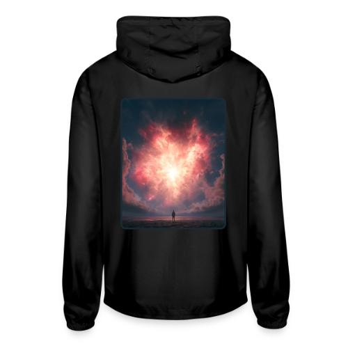 Supernova Sky Sci-Fi Artwork - Unisex Lightweight Windbreaker Jacket