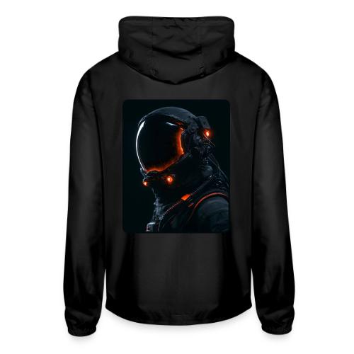 Futuristic Astronaut Helmet - Unisex Lightweight Windbreaker Jacket