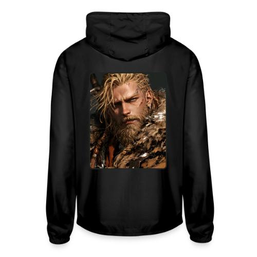 Battle-Scarred Viking Warrior - Unisex Lightweight Windbreaker Jacket