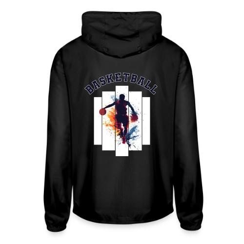 Basketball Never Stops - Unisex Lightweight Windbreaker Jacket