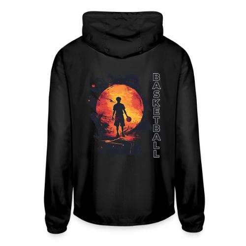 Basketball Blaze - Unisex Lightweight Windbreaker Jacket