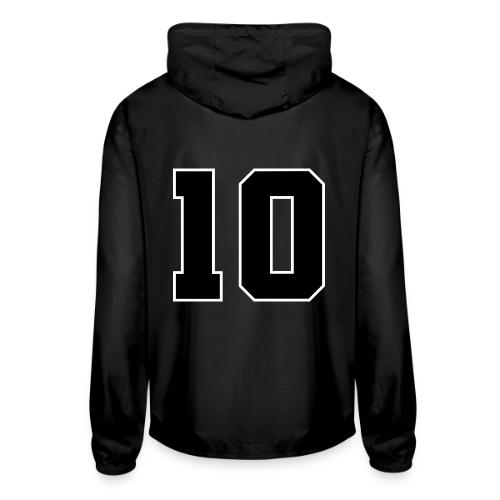 Varsity Number 10 Athletic Design - Unisex Lightweight Windbreaker Jacket
