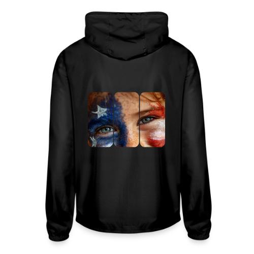 USA: Patriot Gaze - Unisex Lightweight Windbreaker Jacket